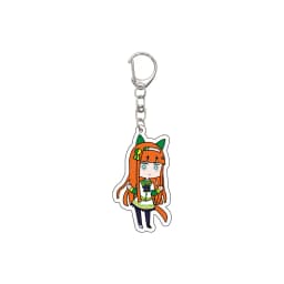 55MM Anime Pretty Derby Keychain Oguri Cap Special Week Silence Suzuka Tokai Teio Key Chain Acrylic Model Plate Christmas Gifts