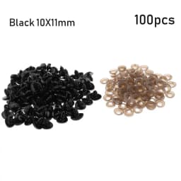 100pcs Crafts Plastic Triangle Noses For Dolls Toys For Bear Buttons Toy DIY Safety Nose Accessories