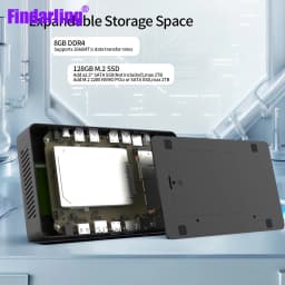 CPU Intel N95 Windows 11 Mini PC with 8 Inch Touch Screen DDR4 SSD WIFI6 Industrial Tablet Mini PC All-in-One Computer