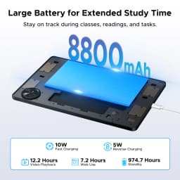 DOOGEE AORLYM P11 Tablet 48GB+128GB Gemini AI 11" Display 8800mAh Battery 13M+5MP UNISOC T7250 Widevine L1 Android 16 Smart Pad