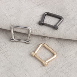 4/20/100PCS Metal Removable Shackle Screw Clasp For DIY Leather Craft Bags Strap Webbing D Ring Buckle With Screws Accessories