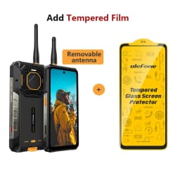 Ulefone Armor 26 Ultra Walkie Talki Rugged Smartphone 12GB+512GB Android 13 6.78 inch 15600mAh MediaTek Dimensity 8020 5G NFC