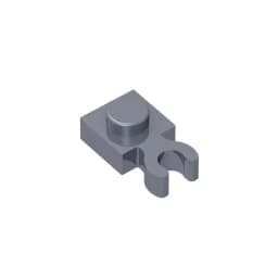 Gobrick] GDS-814 PLATE 1X1 W. HOLDER compatible with lego 4085 60897 children's toys Assembles Building Blocks Technical
