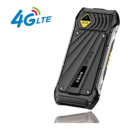EAOR 336-4G Slim Rugged Phone IP68 Real Three-Proof Feature Phone Big Battery Dual SIM Keypad Phones with Glare Torch Telephone