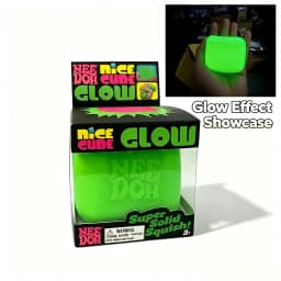 New Schylling Needoh Nice Cube Squishy Stress Toy Glow In The Dark Slow Rebound Sensory Glitter Pressure Relief For Adultsgifts