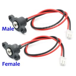 1PCS Magnetic Connector Male Female Interface Buckle Charging Power Cord with USB Magnetic Plug Pogopin Contact Adsorption