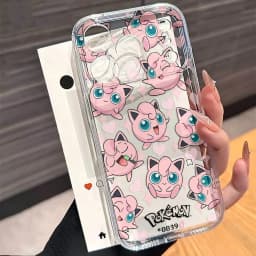 HOT Anime Cute P-Pokemons Phone Case For iPhone 17e 17 16 16e 15 14 13 12 11 Mini Pro Max X XR XSMax Air Plus Transparent
