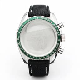 39.7mm Case Watches Metal Case Fits VK63 Movement Accessories Sapphire Glass Equipped With Bezel And Strap VK63 Dial