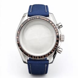 39.7mm Case Watches Metal Case Fits VK63 Movement Accessories Sapphire Glass Equipped With Bezel And Strap VK63 Dial