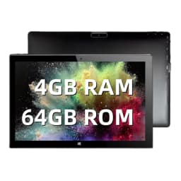 New 4GB RAM 64GB ROM 10.1 Inch Windows 10 Tablet PC 64Bits Intel Atom X5-Z8300 Quad Cord Dual Cameras 1280*800 IPS HDMI-Port