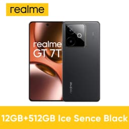 Realme Gt 7t 5g Smartphone New Mediatek 8400-Max, 7000 Mah Titan Battery, 120W Ultra-Fast Charging and 6.8-Inch 120Hz Display. Global Version