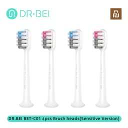 Original DR.BEI C1 Electric Toothbrush Replancement Brush Heads Sensitive Cleanning Sonic Tooth Brush Head Bristle Nozzles