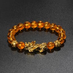 Color Changed Feng Shui Pi Xiu Bracelets Men Nature Stone Lucky Amulet Charm Beaded Bracelets Women Pi Yao Brave Wealth Jewelry
