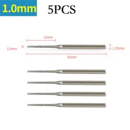 Drilling Jewelry Drilling Glass Diamond Coated Drill Bits Jewelry Drill Bits 1.0mm Head Diameter 1.2mm Head Diameter