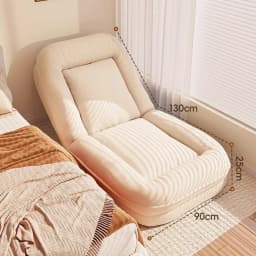 Lazy Sofa Reclining and Sleeping Large Living Room Folding Single Tatami Back Recliner