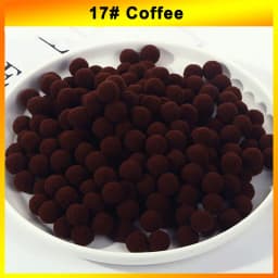 300-30Pcs Multicolor Pompoms Fur Balls Glitter Fluffy Pom Poms Elasticity Pom pom Soft Balls for DIY Crafts 8/10/15/20/25/30mm