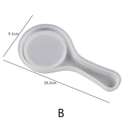 Silicone Mold Comb Casting Mold Jewelry Resin Mould Handcraft Epoxy Accessories Fashion Craft Supplies Clear Base