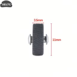 2set 4pcs Rivets Kerosene  Universal Silver Removable Screw Nut Rivet Steel Wheel Set For Zippo Gasoline  Repair DIY Part