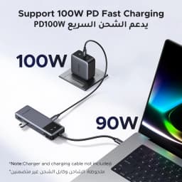 UGREEN Uno USB C HUB 6-in-1 4K60Hz PD100W 10Gbps USB3.2 Splitter Adapter for Laptop Macbook Pro Air USB Expander Docking Station