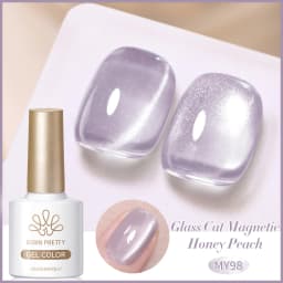 BORN PRETTY 10ml Silver Water Light Cat Magnetic Gel Nail Polish Nail Supplies Vernis Semi Permanent Gel for Fall Winter Nails
