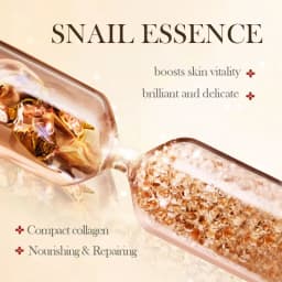 SADOER Snail Rose Essence Milk Moisturizing Capsules Whitening and Nourishing Anti-Wrinkle Skin Care Cosmetics