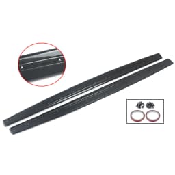 Side Skirt Extensions Bumper Lip for BMW 4 Series F32 F33 F36 430i 435i 440i 420i 428i with M Sport 2014 2015 2016 2017-2020