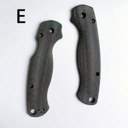1pair Micarta Blade Handle Patch for Spider Para2 C81 Knife Folding Knife Patch Material DIY Accessories