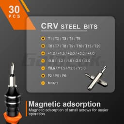 Galacok Precision Screwdriver Sets Phone Repair Tools Kit Multifunctional Hand Tools Set of DIY for Macbook Watch PC Electronic