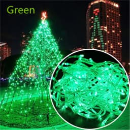 10M 100 Led String Garland Christmas Tree Fairy Light Chain Waterproof Home Garden Party Outdoor Holiday Decoration 220v EU
