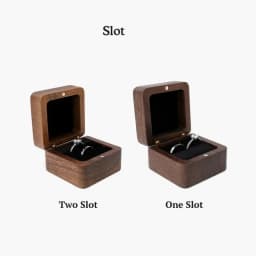 Free Engraving Name Wooden Rings Box Personalized Customization Wedding Anniversary Gift Magnetic Wood Ring Case Ring Bearer Box