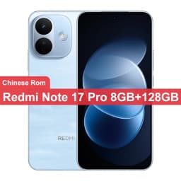 China Version Xiaomi Redmi Note 17 Pro 128GB/256GB 6.83" AMOLED Display Snapdragon 6s Gen 4 50MP+8MP Camera 67W 9000mAh Battery
