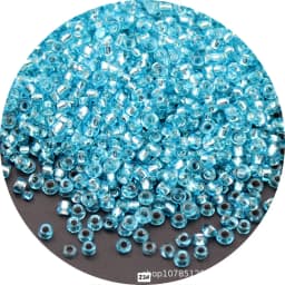 5g 1.5-4mm Transparent Cezch Silver Line Glass Beads 15/0 12/0 8/0 Spacer Seed Beads for Jewelry Making DIY Sewing Accessories