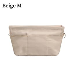 1Pcs New Storage Bags Insert Cosmetic Bag Felt with Zipped Top Linner Bag Portable Multi-Pocket Women Handbag Organizer Purse