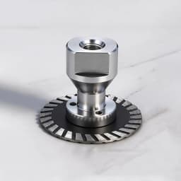 Engraving Cutting Disc Diamond Saw BIade with RemovabIe 5/8-11 FIange for DIY Stone Marble Porcelain
