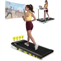 Superun 16.14 * 31.50 Inches Run Belt Walking Pad Treadmills, 1.2 HP 2.5 MPH-4 KPH Pad Treadmill 250 lbs Capacity