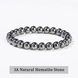 JD Natural Black Spectrolite Flash Smooth Beaded Bracelet Women Men 6 8 10mm Labradorite Stone Stretch Bracelets Yoga Jewelry