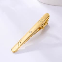 1Pcs Fashion Tie Clip for Men Copper Simple Bar Clasp Practical Mens Classic Tie Clips Clamp Pin Jewelry Necktie Wedding Gift