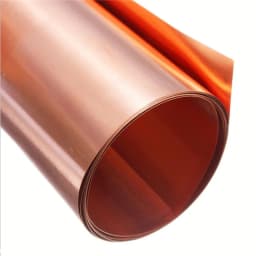 99.9% Pure Copper Cu Metal Sheet Foil Plate 200x1000mm Various Thickness Options 0.05mm to 1mm for Electronics And Crafting