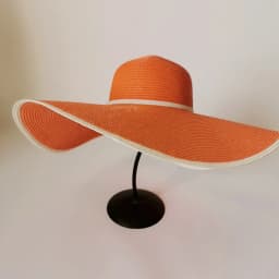 Summer Ladies Stitching Large Edge 18cm Holiday Beach Hat Sun Hats Hand-woven Straw Hat Supports Folding Wholesale