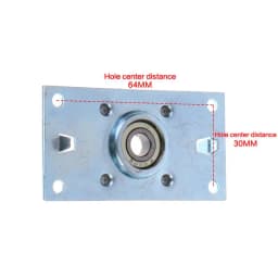 1Pc Dryer Bearing Bracket Assembly For TH60-Z020 MH60-Z003 MH70VZ30 MH70VZ10 HH70X1 Clothes Dryer Parts