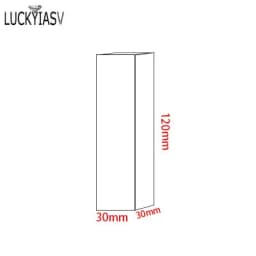 Acrylic Plexiglass Square Stamping Transparent Block Cosmetics Display Stand Photography Props Dolls Perfume Ring Jewelry Holder