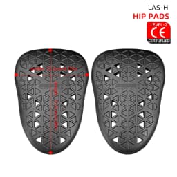 Black CE Level 2 Certified Motorcycle Jacket Insert Protector Thick Elastic Back Spine Protective Pad Rider Armor Coat Accessory