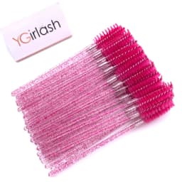 50/10 PCS/Pack Disposable Eyelash Swab Mini Individual Lash Applicators Mascara Brush Eyelashes Extension For Maquillaje Makeup