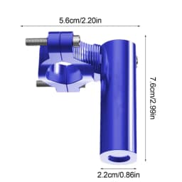 Handlebar Bracket For Motor Aluminum Handlebar Extender Clamp Mount Bracket Spotlight Rise Up Motorcycle Accessories Mount