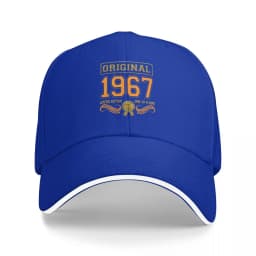 55 years old 55th Birthday Anniversary Best Limited 1967 Baseball Cap Hat Man Luxury New In Hat fishing hat Caps Women Men's