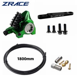 ZRACE XG Flat Mount Caliper, Road Hydraulic Brake, ICE-TECH Pads, BMX Raceing, Full CNC Lightweight