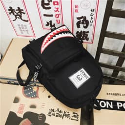 Luminous Finger Student School Bag School Backpacks For Boy Girl Lock School Bag Black Men Back Packs 2022 New Arrival