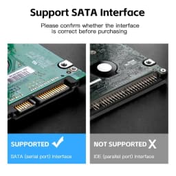 SATA to USB 3.0 Adapter Cable Support 22 Pin 2.5, 3.5 Inch External HDD SSD Hard Disk Computer Connector Fit Hard Drive