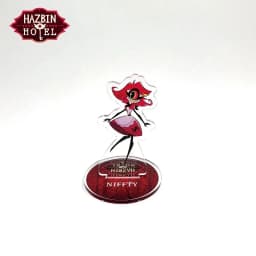 Hot Anime Acrylic Stand 15cm Hell Boss Blitzø/Loona hazbin hotel Tabletop Decorations Exquisite Christmas gift birthday present