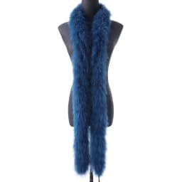 50 Grams Soft Leather Powder Turkey Feather Boa 2 Yards Natural Turkey Plumes Scarf for Party Costume Clothing Shawl Decoration